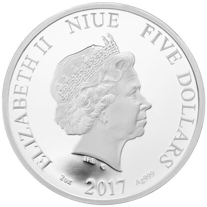 Niue 5$ 2017 Silver Proof 999. 2oz "AUTUMN" - Image 2