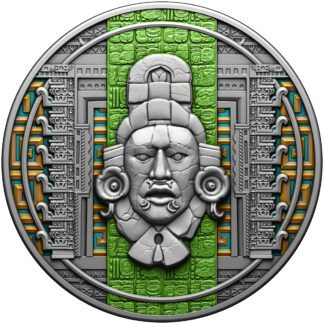 🆕 Cameroon 2000 Francs 2025 Silver 999. 2oz Ø50mm Antique Finish :: MAIA Civilization